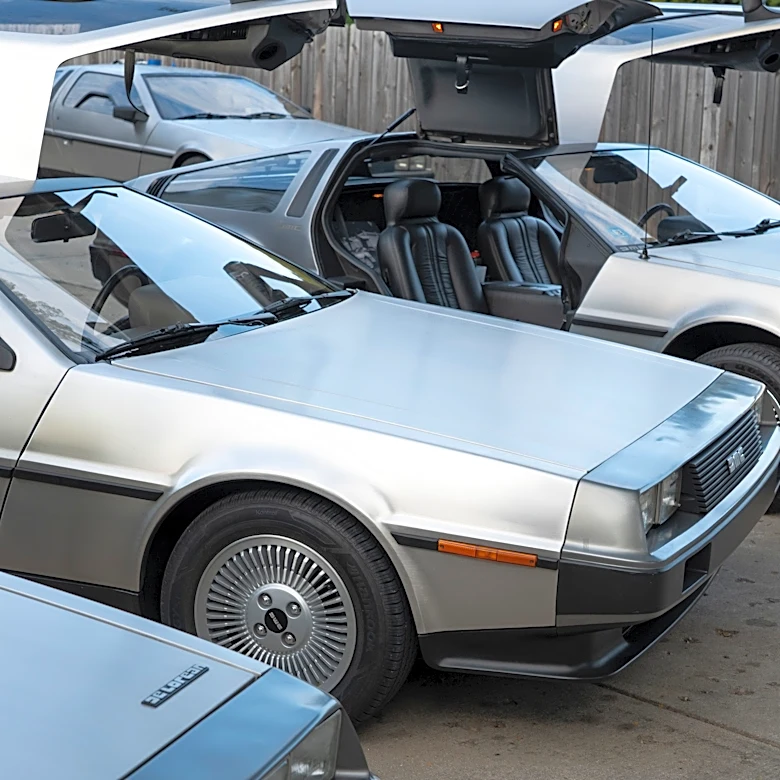 DeLorean fans love their automotive movie stars