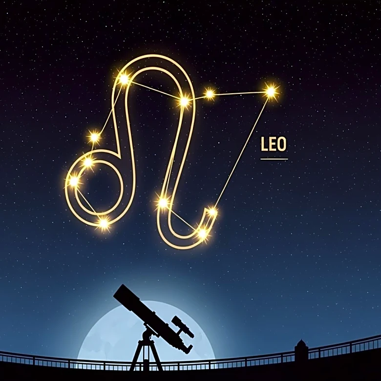 The Heart of the Lion: Regulus, 'The Sickle,' and the Stellar Anatomy of Leo