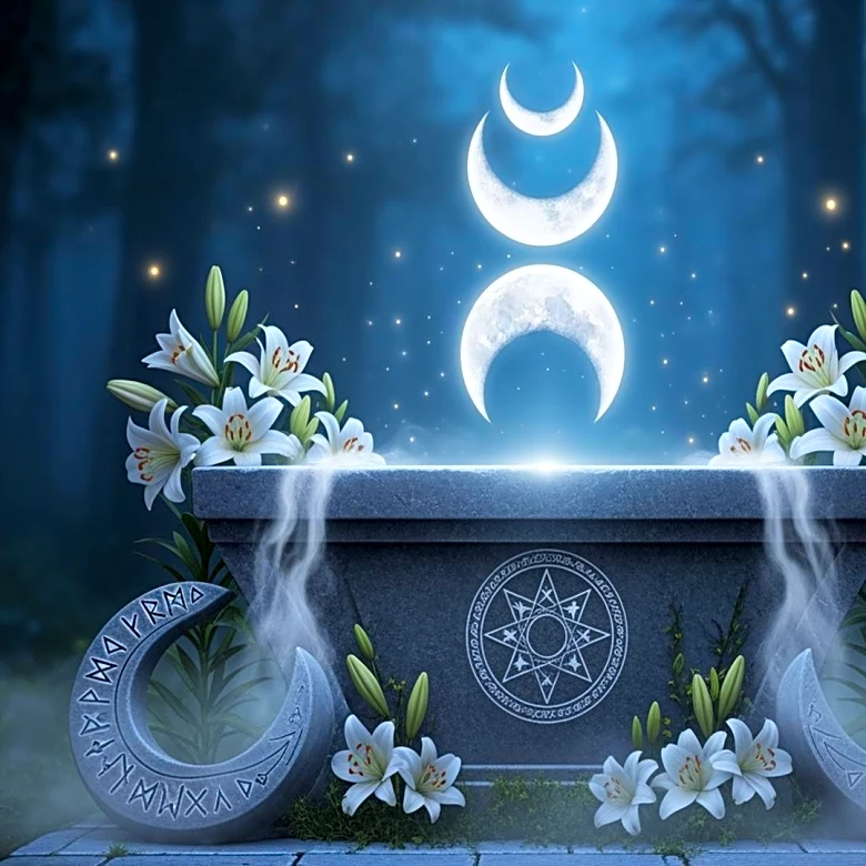 The Lunar Compass: How to Align Your Goals with the Phases of the Triple Goddess