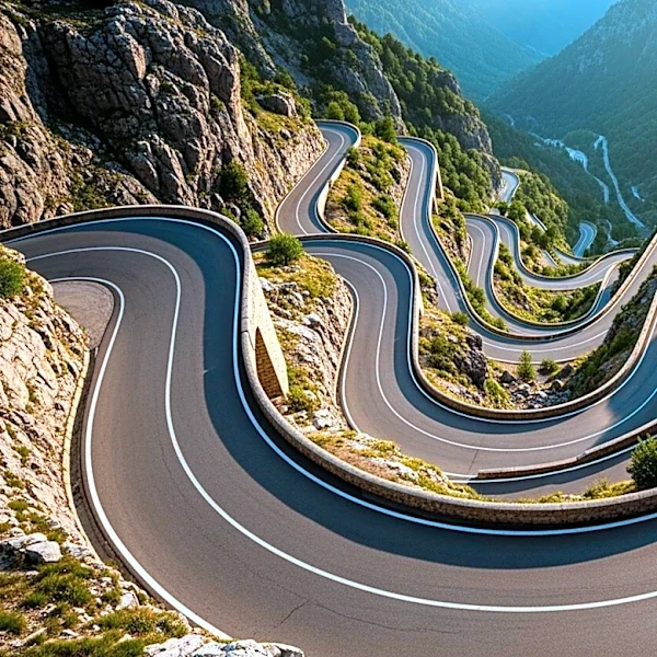 How Hairpin Turns Balance Safety, Cost, and Terrain