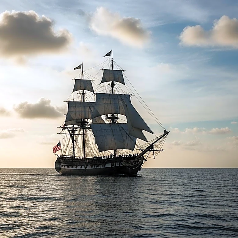 USS United States Took on Privateers in the Quasi-War