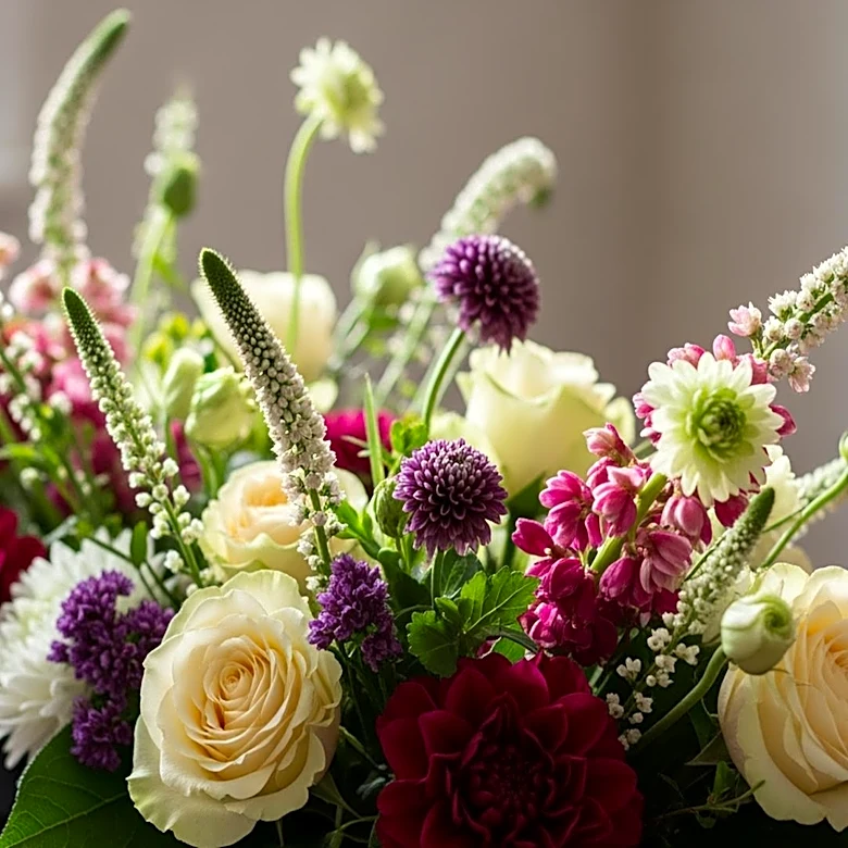 Line, Color, Form, Space, and Texture Shape Floral Art