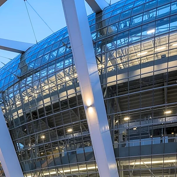 Estadio Cuauhtémoc Wrapped Football in Innovation
