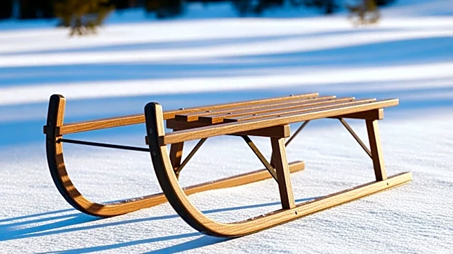 How Friction and Weight Define Arctic Sled Transportation