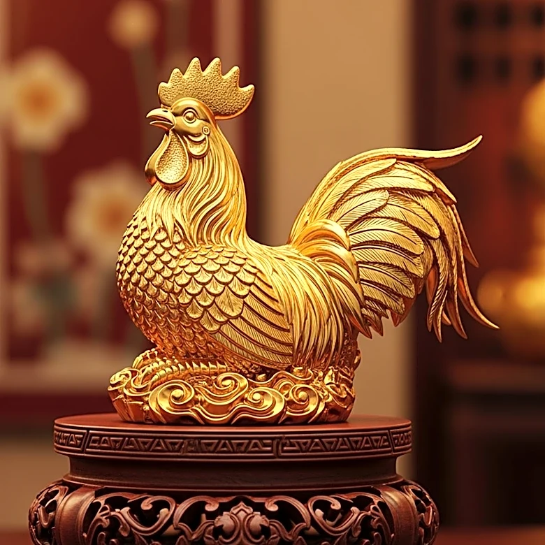 How did the Rooster become a Symbol of Tradition and Culture in Chinese Zodiac: