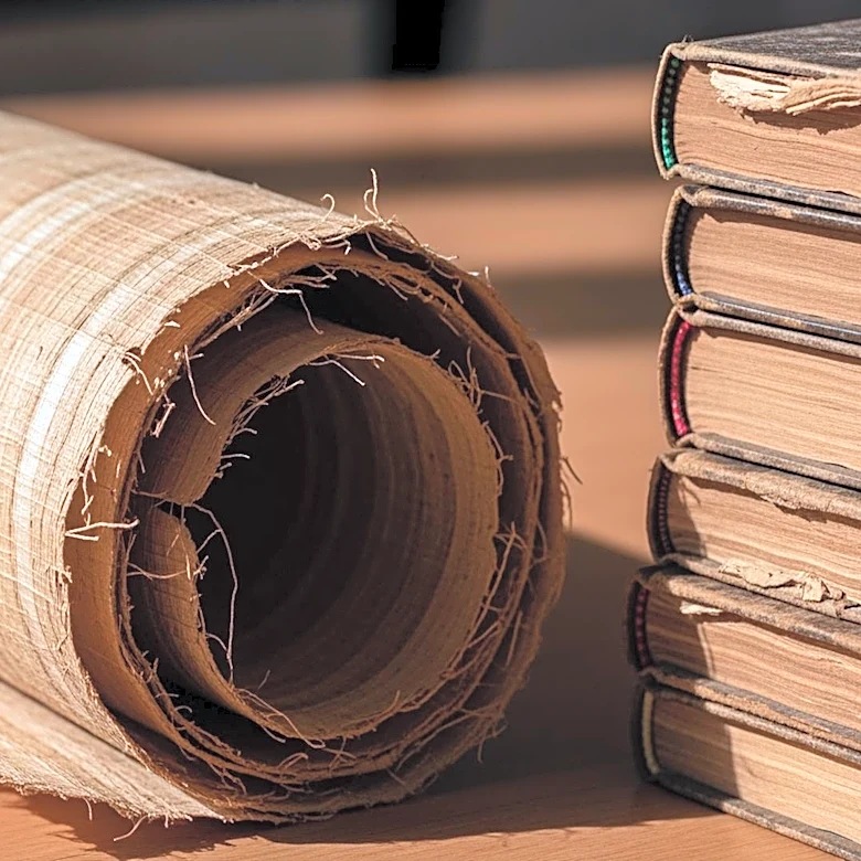 From Rolled Scrolls to Bound Texts: The Evolution of Papyrus