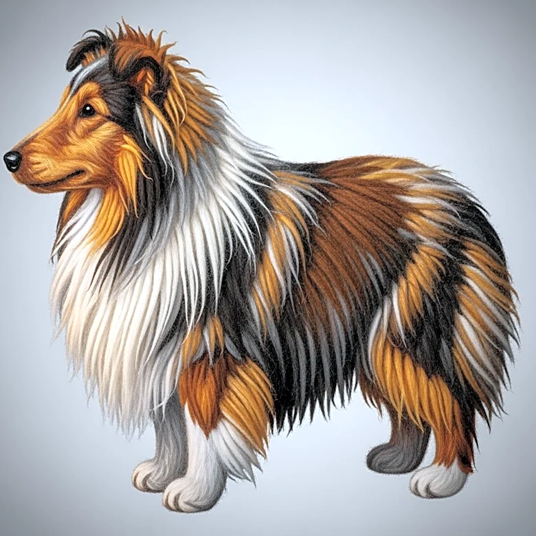 How Canine Genetics Define Coat Pattern Variations in The Shetland Sheepdog