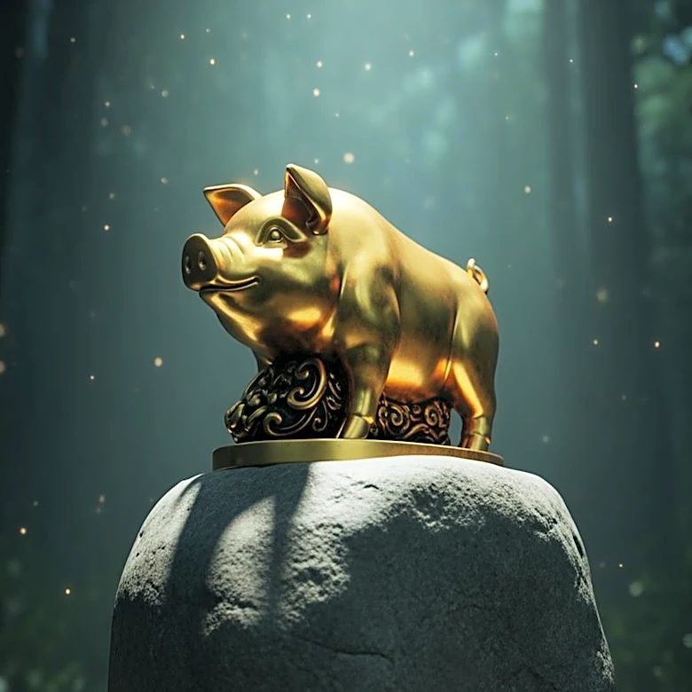 Why Folklore Interprets the Pig's Late Arrival as Pure Contentment