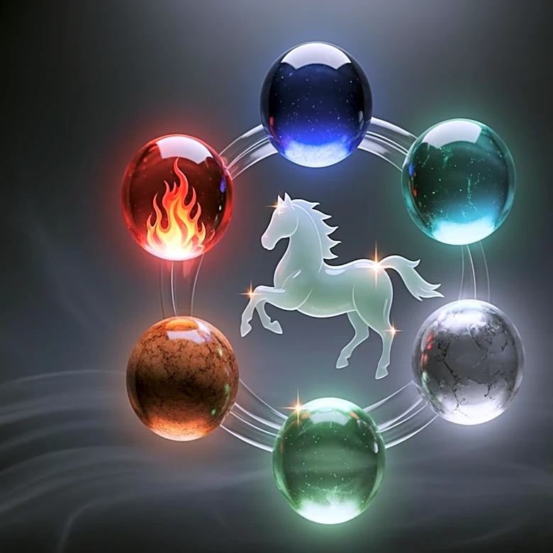 The Five Elements' Shocking Effect on the Horse