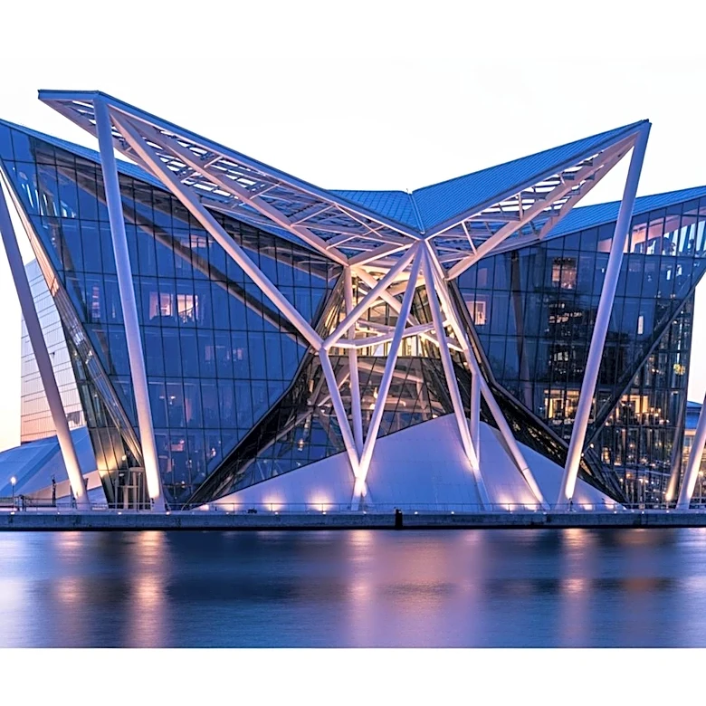 The Striking Glass Structure That Defines the Rock Hall