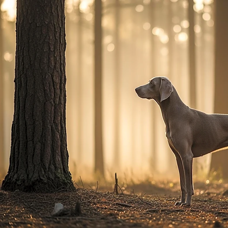 Why the Silver-Gray Weimaraner Excels at Tracking Game