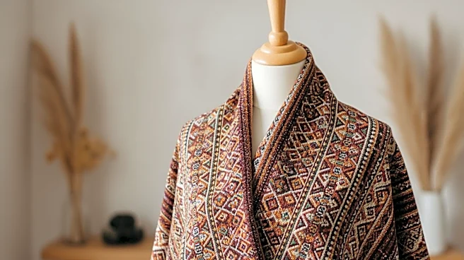 Traditional South American Ponchos Hit Global Runways