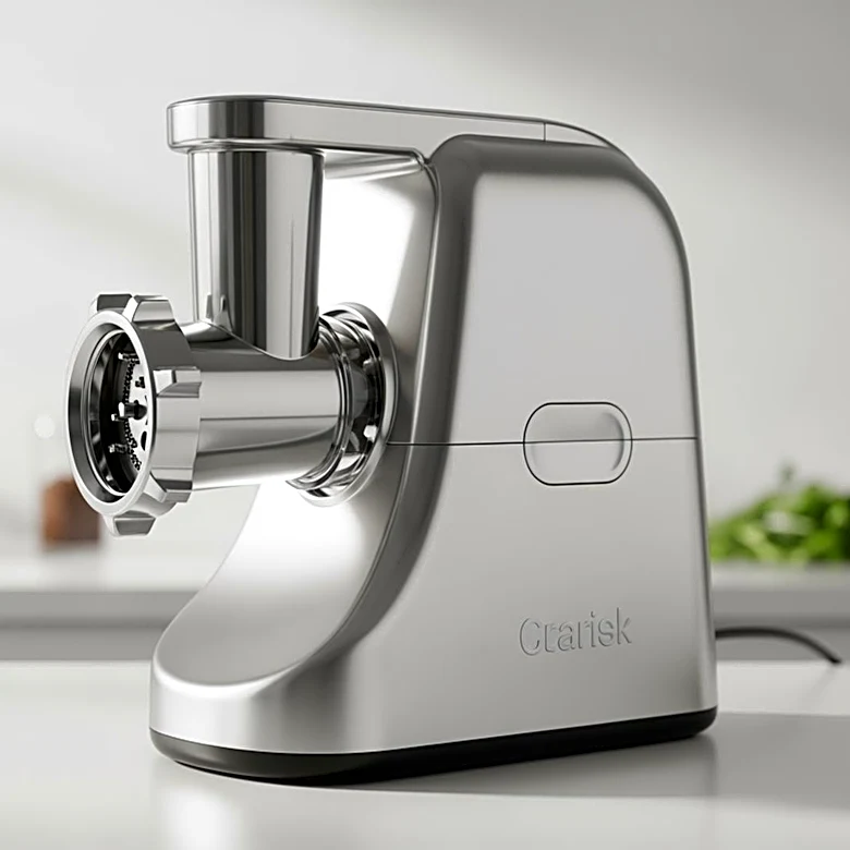 Why hand-cranked tapering grooves revolutionized early meat grinding