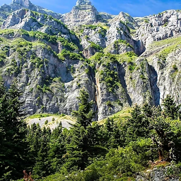 Fierce Mountain Ridges Divide Rivers and Balkan Communities
