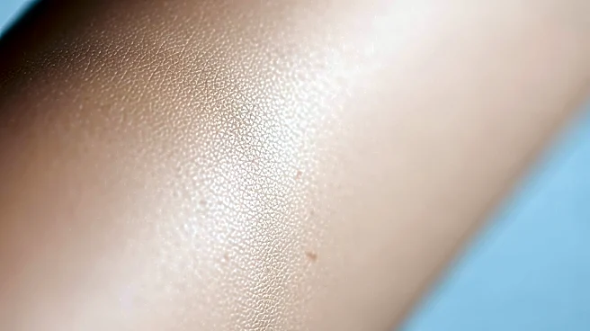 Why Trapped Keratin Protein Plugs Form Rough Arm Skin Bumps