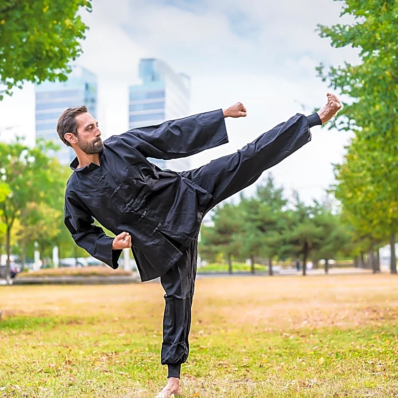 Ancient Fighting Stances Build Mind Focus and Muscle Fitness