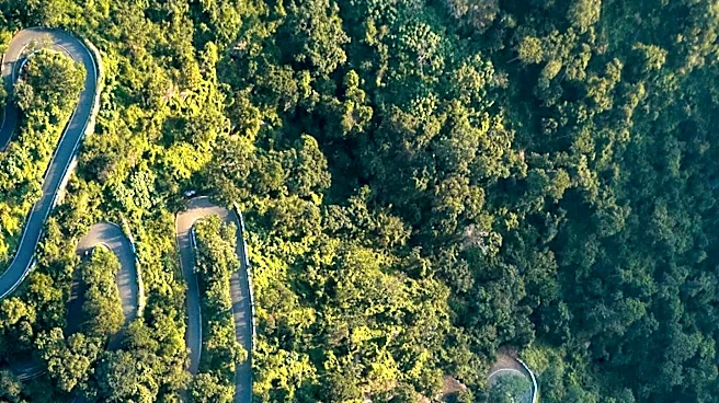 Why Mountain Roads Use Hairpin Turns Instead of Climbing Straight Up