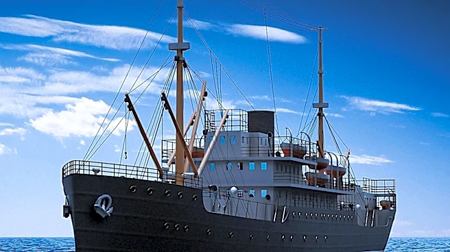 SS Patrick Henry Entered Service After Completing Its Fitting in December 1941