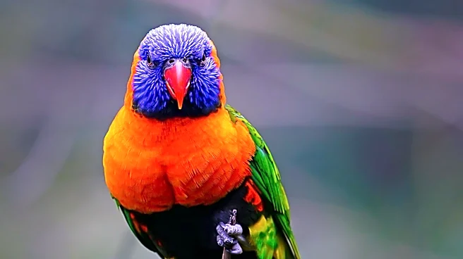 Meet the Parrot With Nearly Every Color of the Rainbow