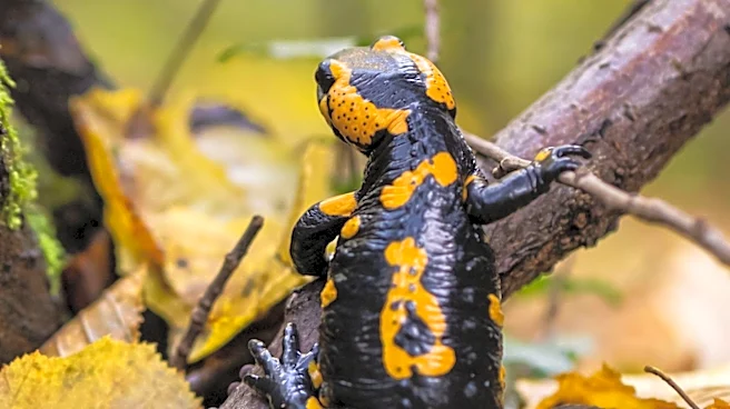 Why This Black and Yellow Salamander Uses Bright Colors as a Warning