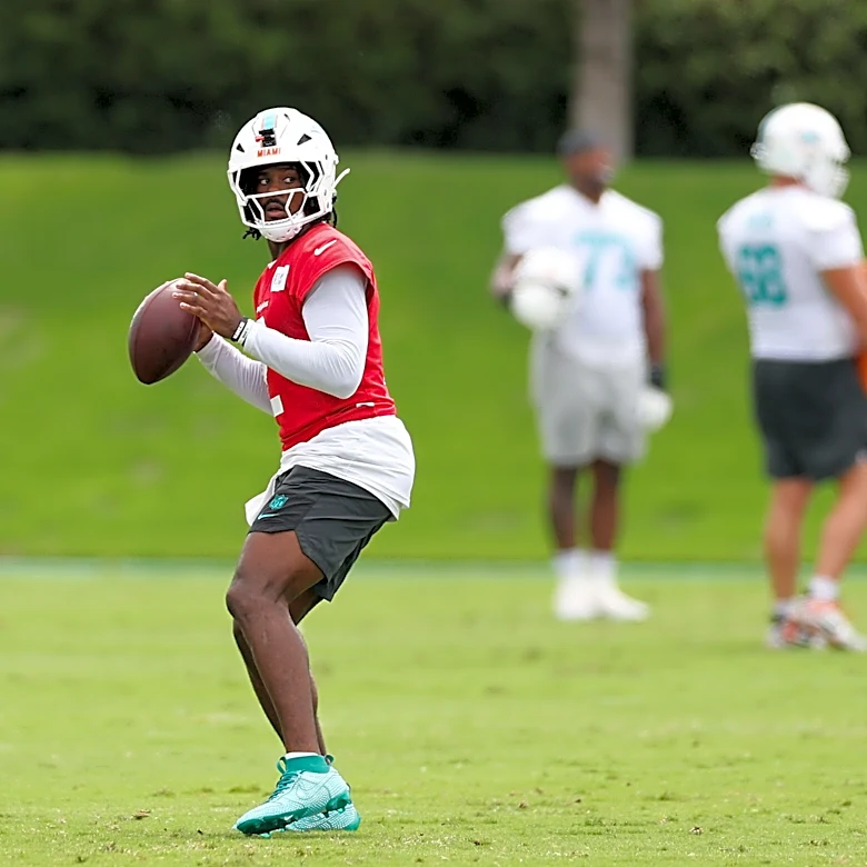 CBS Sports projects Dolphins QB Malik Willis' stats for 2026