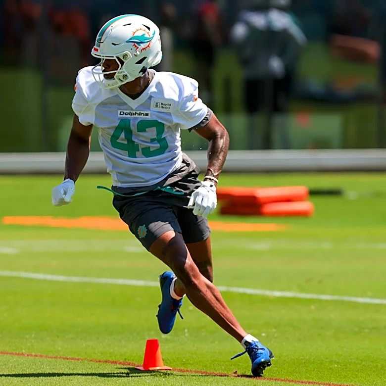 Dolphins release rookie WR during roster cuts down to 53 players