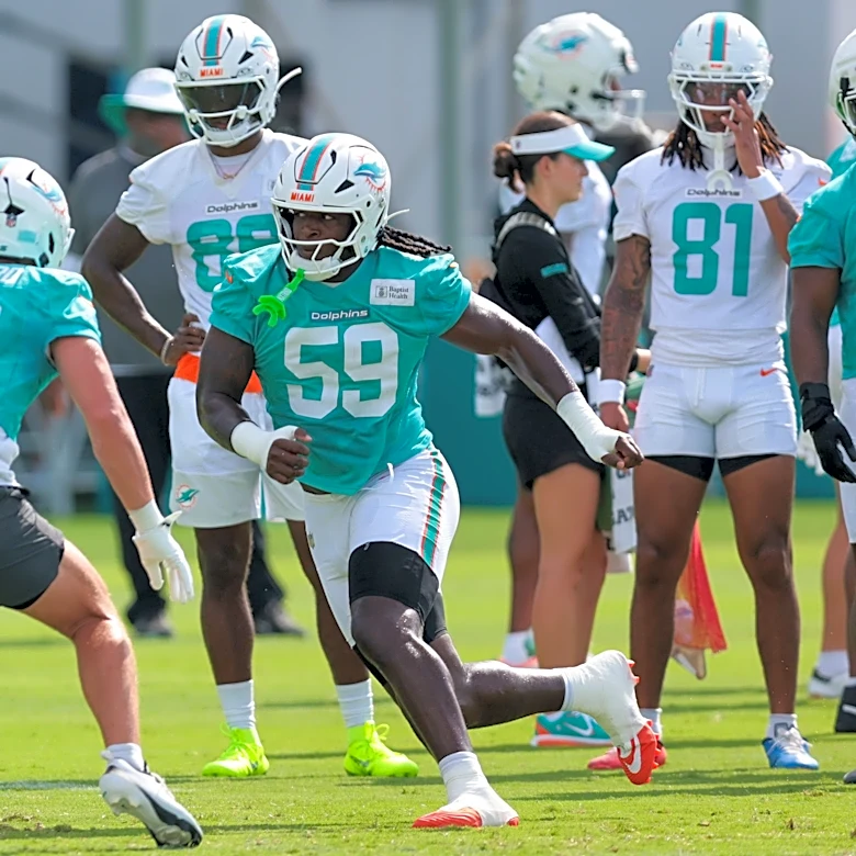 Dolphins release rookie linebacker among final roster cuts