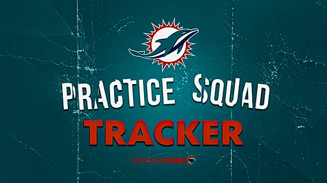 Miami Dolphins' 2026 practice squad tracker
