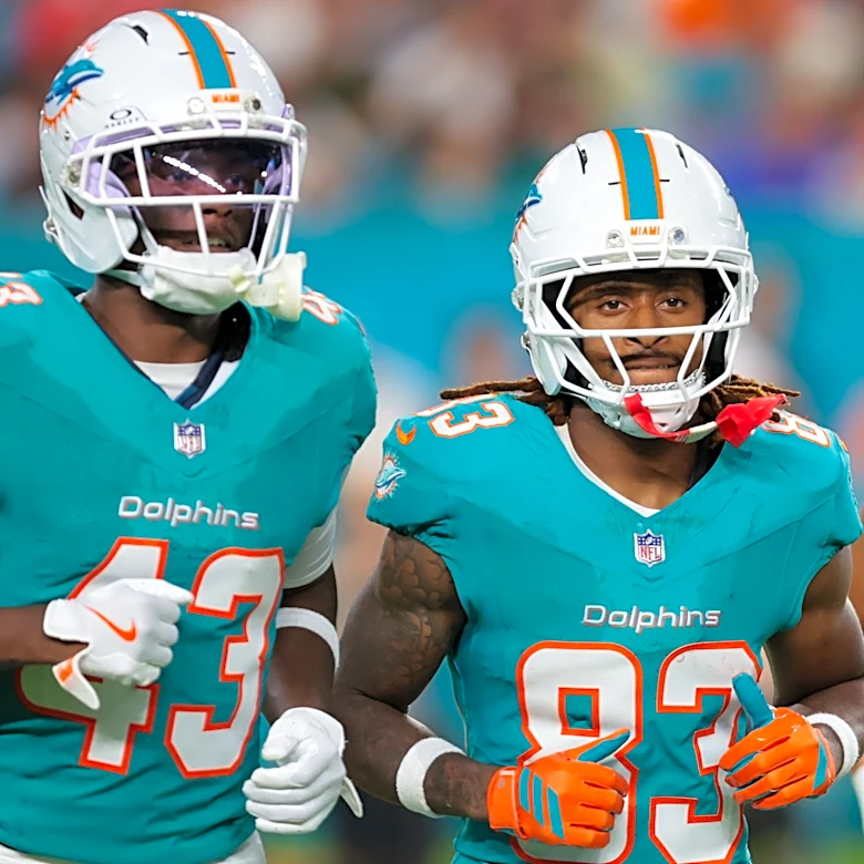 6 Dolphins change their jersey numbers just a week before Week 1