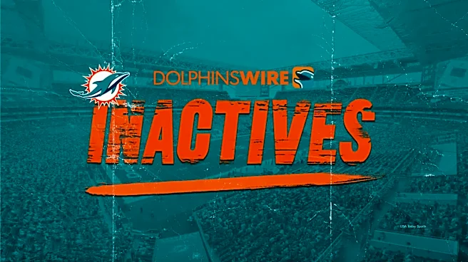 Dolphins announce 6 inactive players for Week 1 vs. Raiders