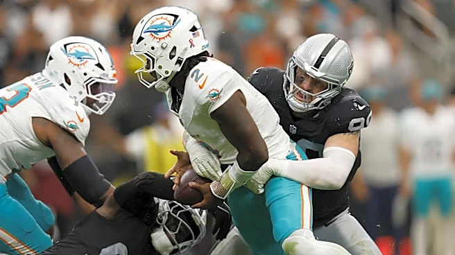 Dolphins QB Malik Willis takes blame for costly sacks vs. Raiders