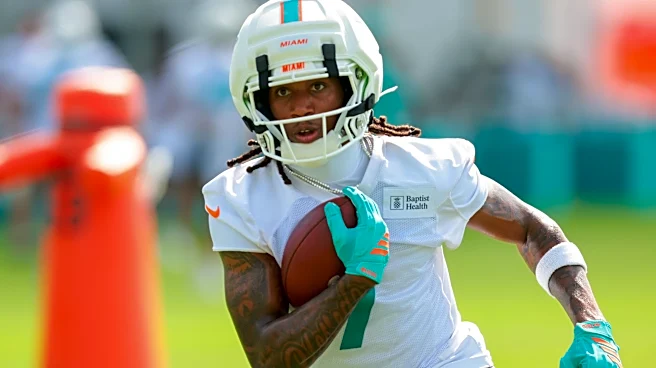 Dolphins Caleb Douglas injury: Rookie WR leaves Week 2 matchup