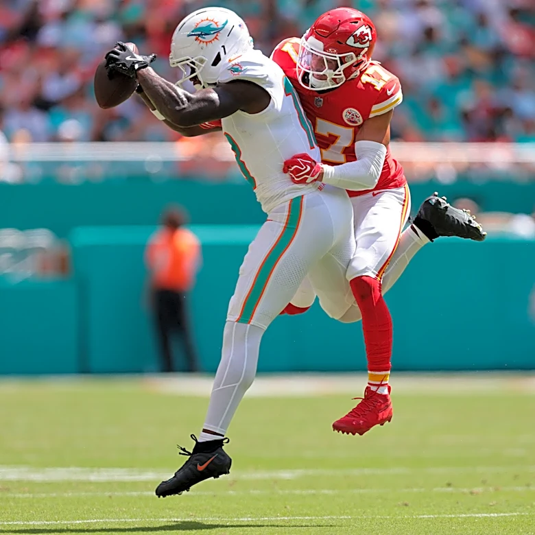 Best and worst PFF grades from Dolphins' Week 3 loss to Chiefs