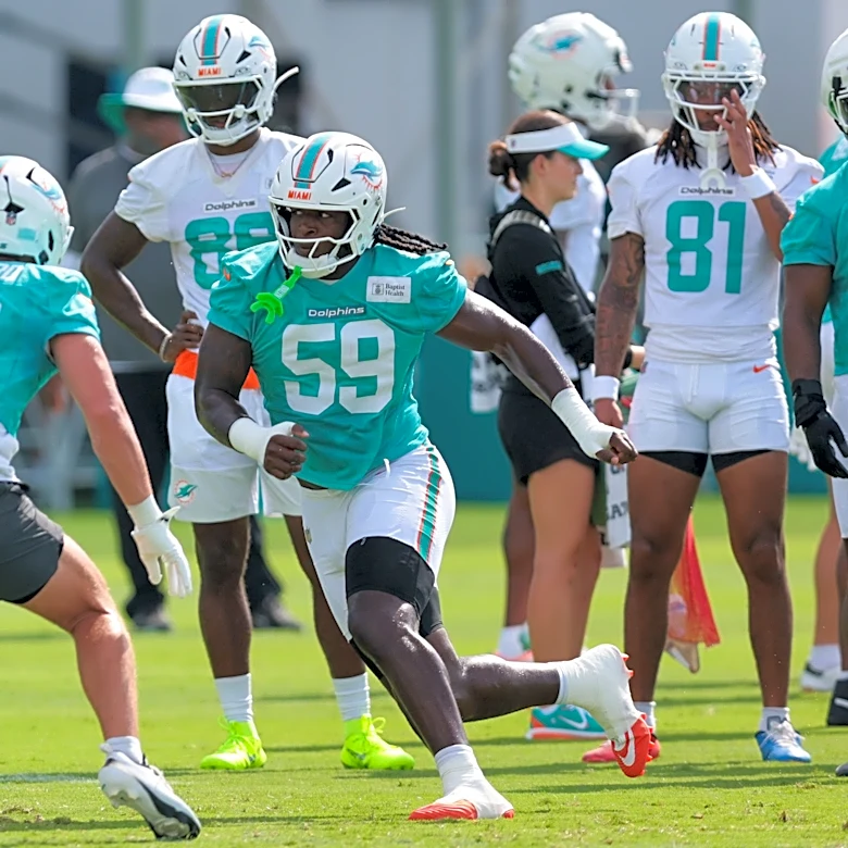 Dolphins elevate DE and RB for Week 5 vs. Bengals