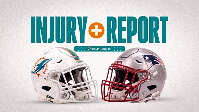 Dolphins list 13 players on first injury report of Week 8