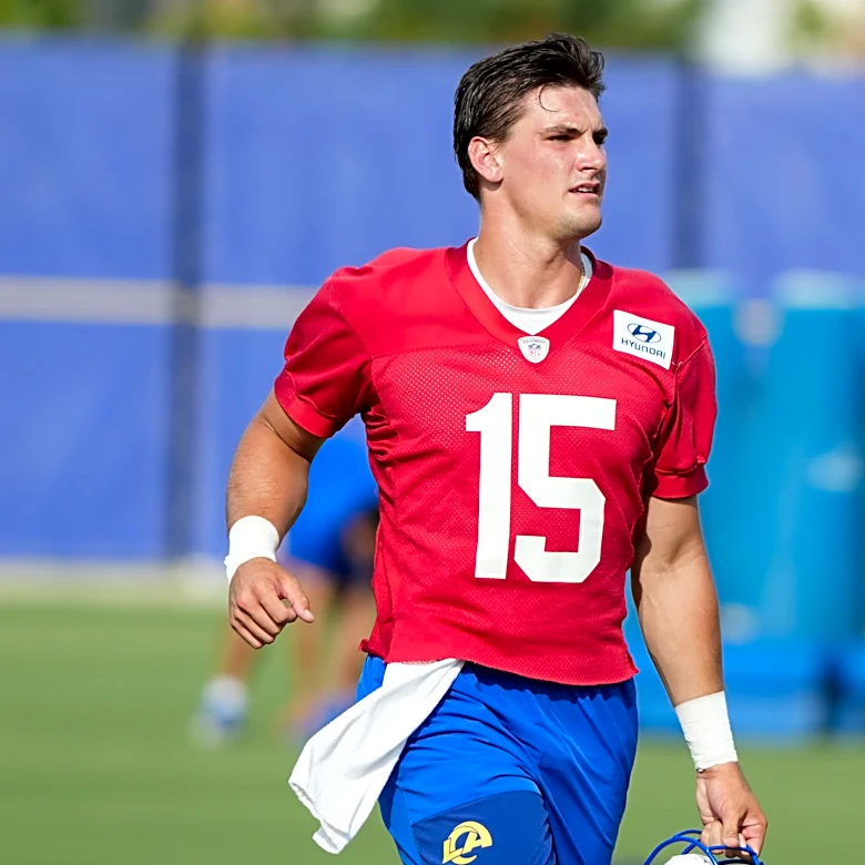 Rams first round pick Ty Simpson in perfect situation his rookie year
