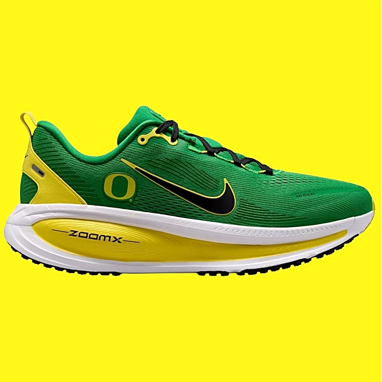 Nike drops new Oregon Vomero 18 running shoes ahead of college football season