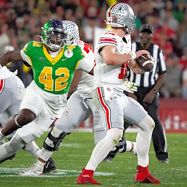 Oregon DT Aydin Breland using big spring as 'confidence booster' for 2026