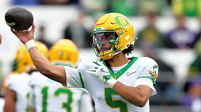 Oregon claims nation's top quarterback room, per PFF