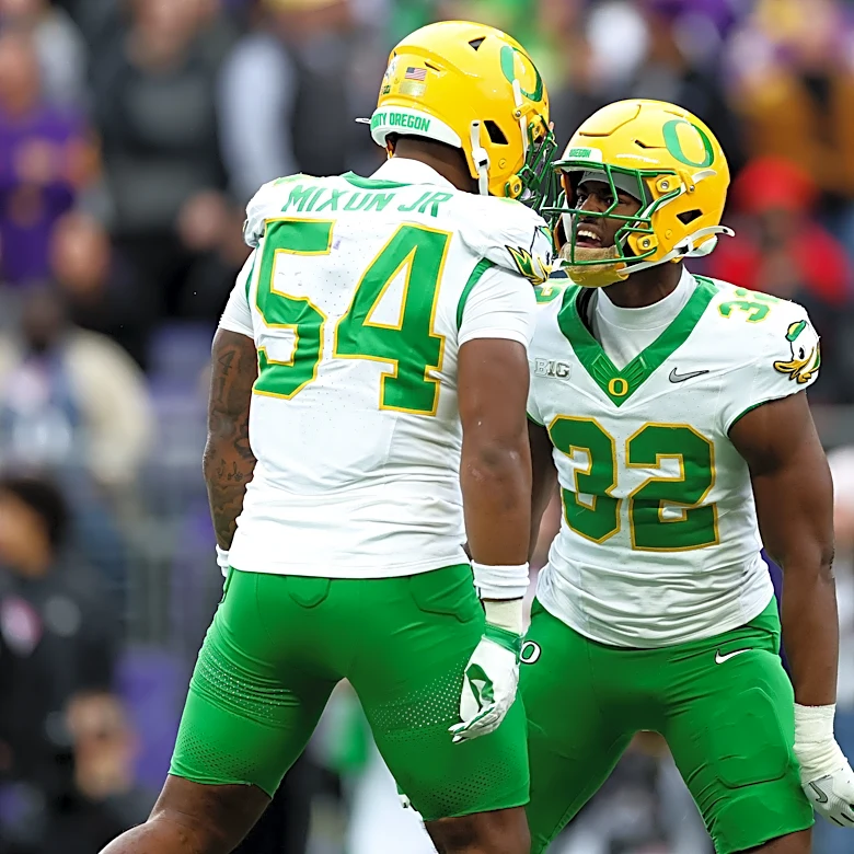 Notable height, weight changes on Oregon's 2026 roster