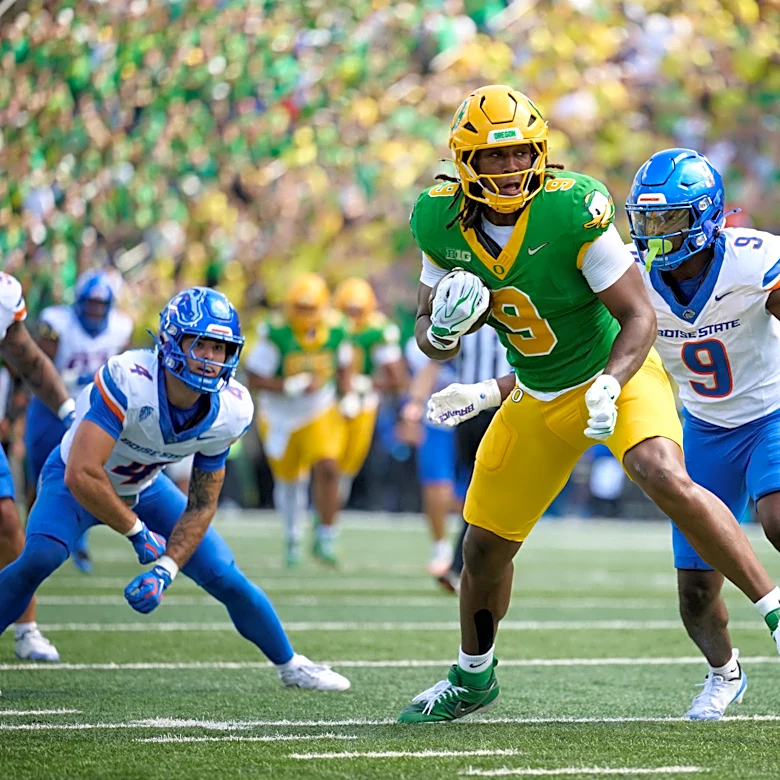 'It's our song;' Oregon not amused by Boise State celebration during 'Shout!'