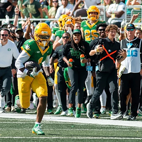 Where Oregon Ducks' offense ranks nationally after Week 1
