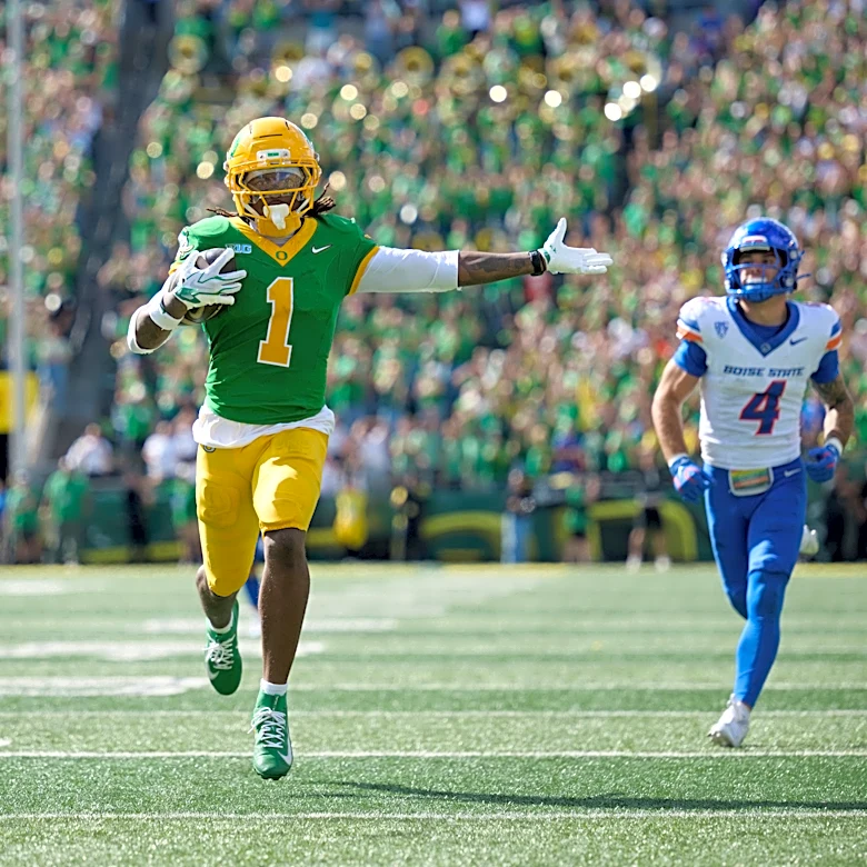 Oregon-Boise State is CBS’s most-watched Week 1 game in 28 years