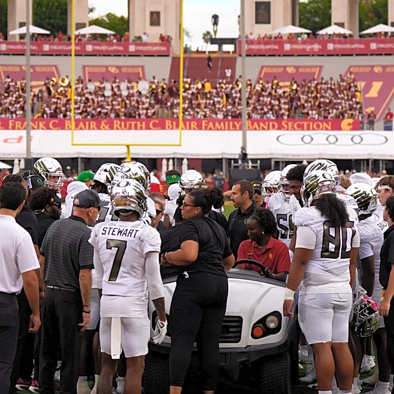 5 takeaways from Oregon Ducks' gritty 41-27 win over USC Trojans