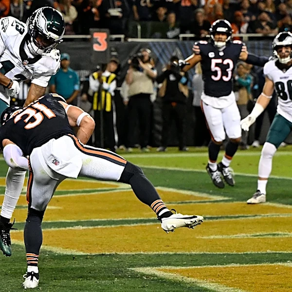 Chicago Bears S Dillon Thieneman snags first NFL interception
