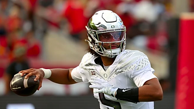Oregon QB Dante Moore returns to practice, per Dan Lanning