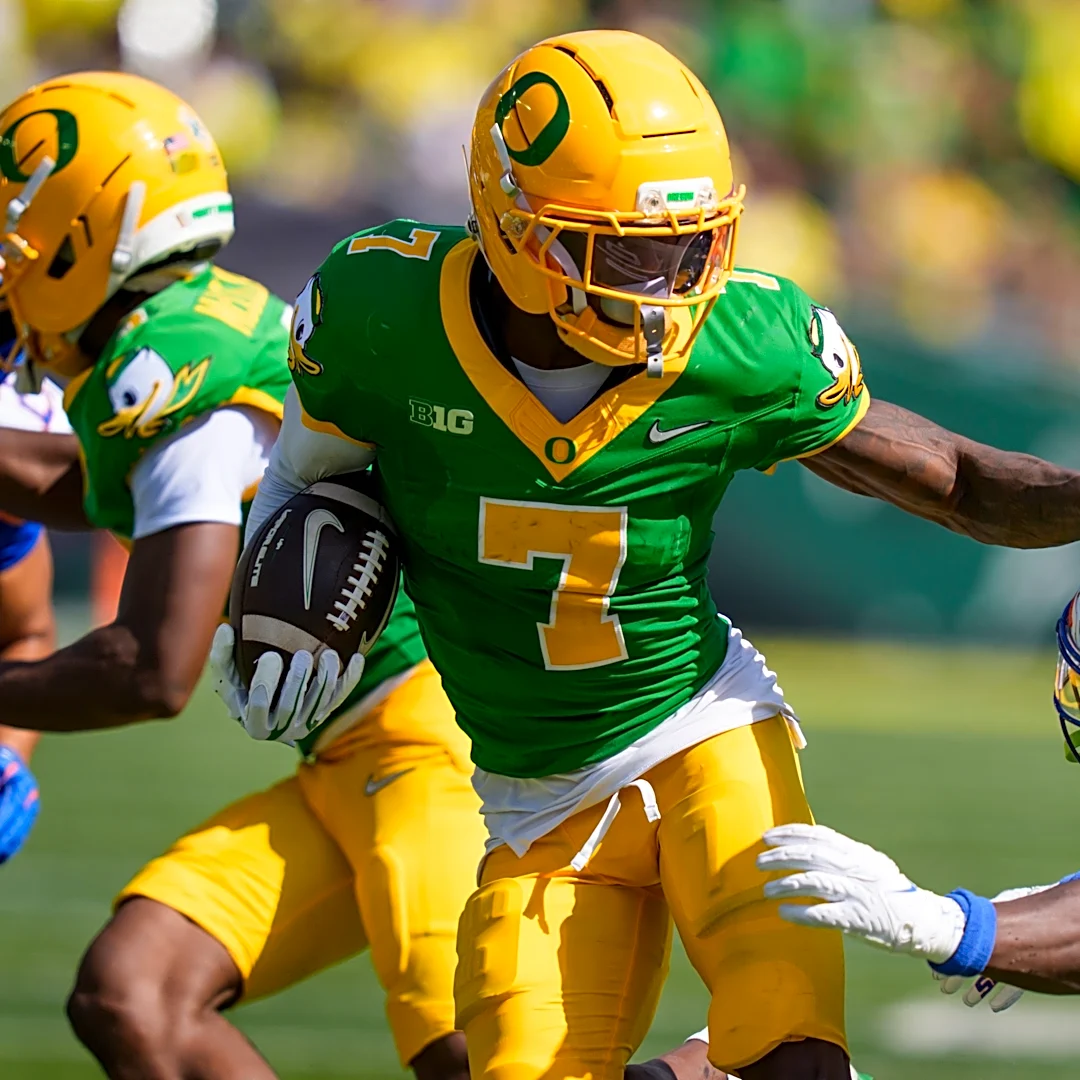 Oregon Ducks WR Evan Stewart downgraded to 'doubtful' vs. Nebraska
