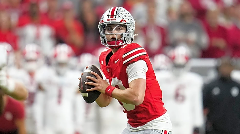 Ohio State QB Julian Sayin out indefinitely ahead of Oregon game