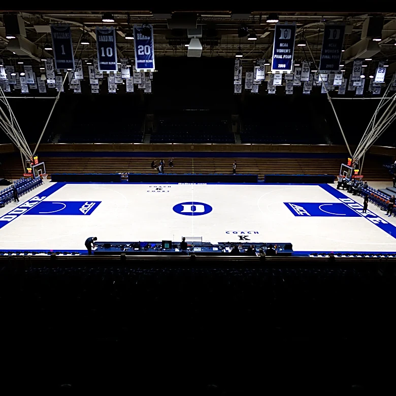 Cameron Indoor Stadium to display Edward Jones logo on court