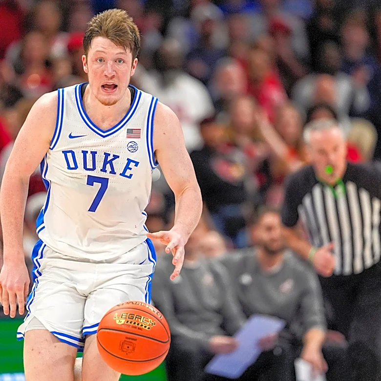 Former Blue Devil Kon Knueppel reveals his all-time Duke starting five